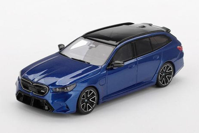 ** 予約商品 ** TSM Model TSM430858 1/43 BMW M5 Marina Bay Blue Metallic