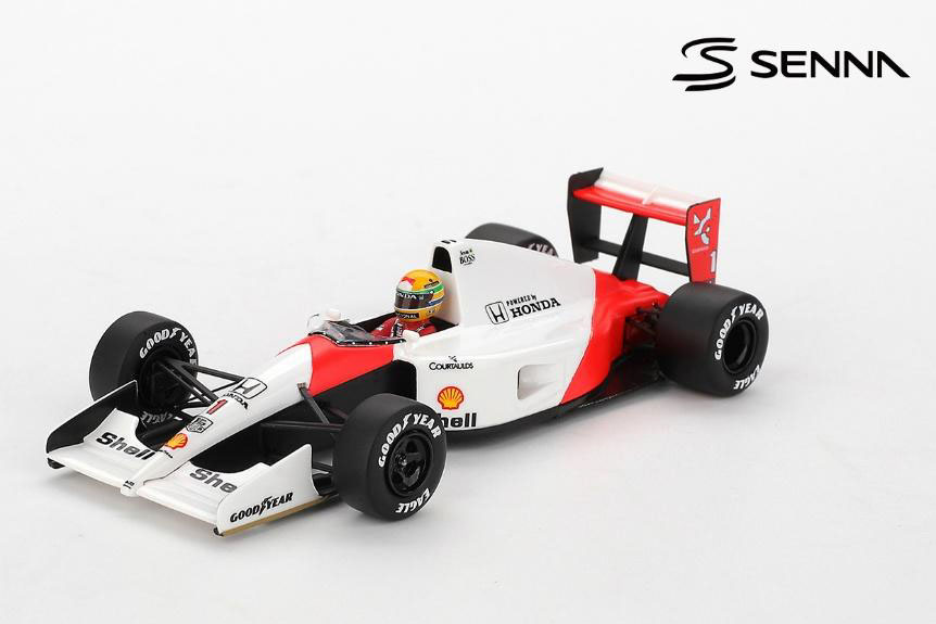 ** 予約商品 ** TSM Model TSM430894 1/43 McLaren MP4/6 Japanese GP 1991 2nd #1 A.Senna