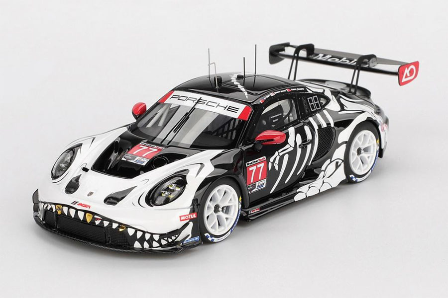 ** 予約商品 ** TSM Model TSM430905 1/43 Porsche 911 GT3 R IMSA Petit Le Mans 2025 #77 AO Racing
