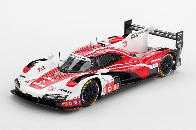 ** 予約商品 ** TSM Model TSM430944 1/43 Porsche 963 Le Mans 24H 2025 2nd #6 Porsche Penske Motorsports