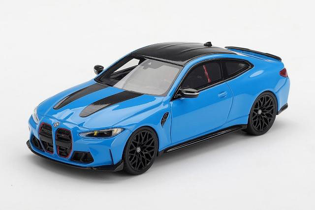 ** 予約商品 ** TSM Model TSM430959 1/43 BMW M4 CS Riviera Blue
