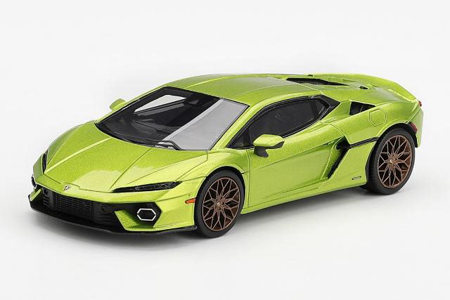 ** 予約商品 ** TSM Model TSM430961 1/43 Lamborghini Temerario Verde Citrea 