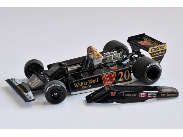 TAMEO kit TWU001 Wolf Ford WR5 Belgio/Spagna GP 1978 J.Scheckter