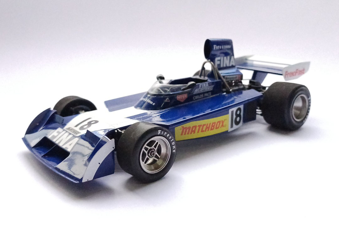 【お取り寄せ商品】 WOLF Models GP20122 1/20 Surtees TS-16 Brazil GP 1974
