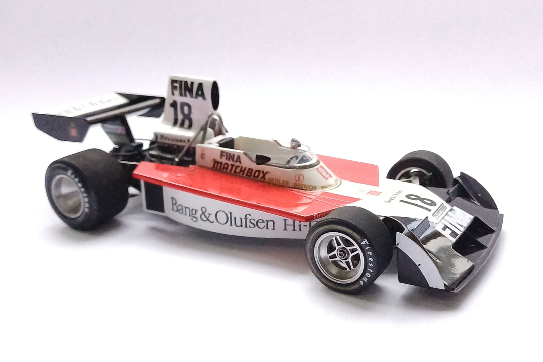 【お取り寄せ商品】 WOLF Models GP20123 1/20 Surtees TS-16 Belgium GP 1974