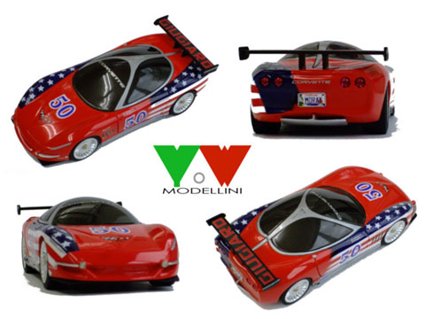 YOW Modellini K043 シボレー コルベット MORAY-GT Italdesign 1/43キット
