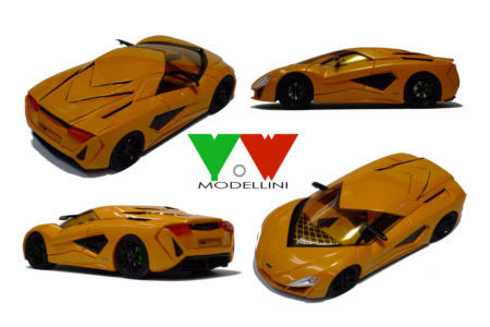 YOW Modellini K034 FrazerNash NAMIR Giugiaro 1/43キット