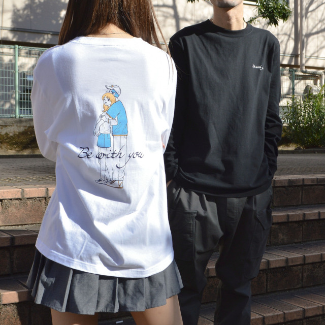 カップルイラストロンＴ　Be with you
