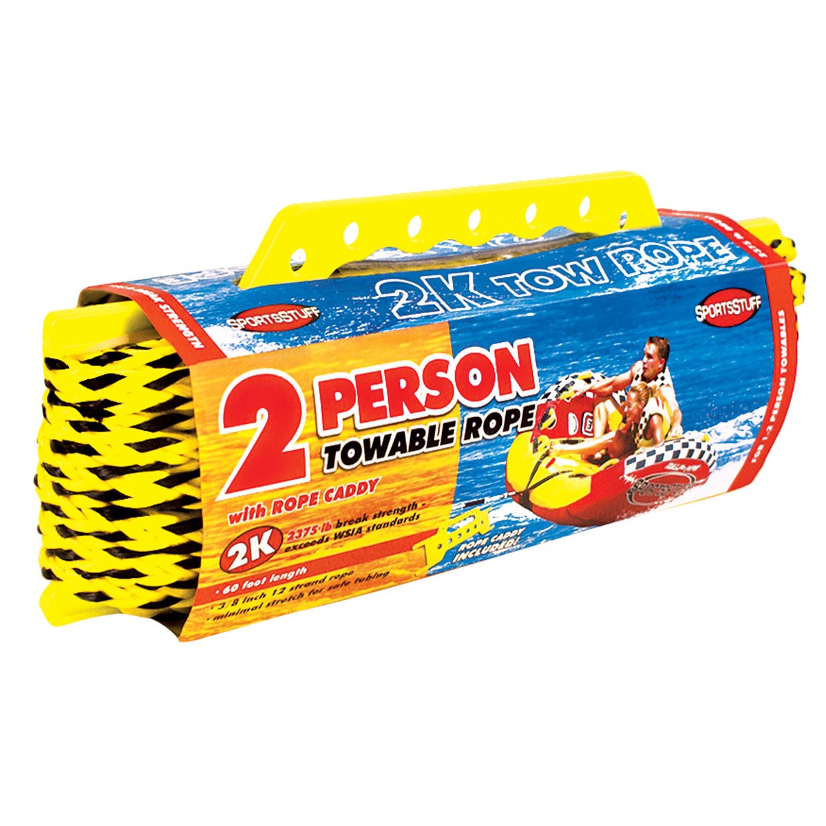 トーイングロープ 1～2人用 SPORTSSTUFF スポーツスタッフ/トーイングチューブ/バナナボート/1～2人