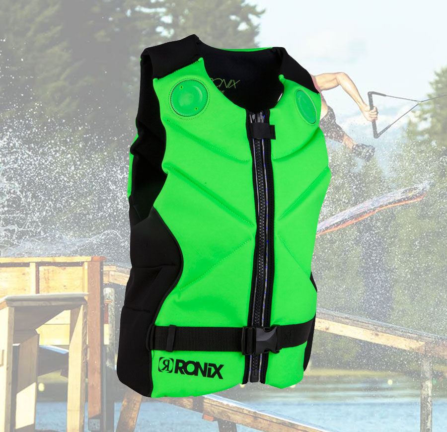 RONIX ロニックス 2014 メンズ ライフジャケット ONE LED FRONT ZIP CGA LIFE VEST ウェイクボード