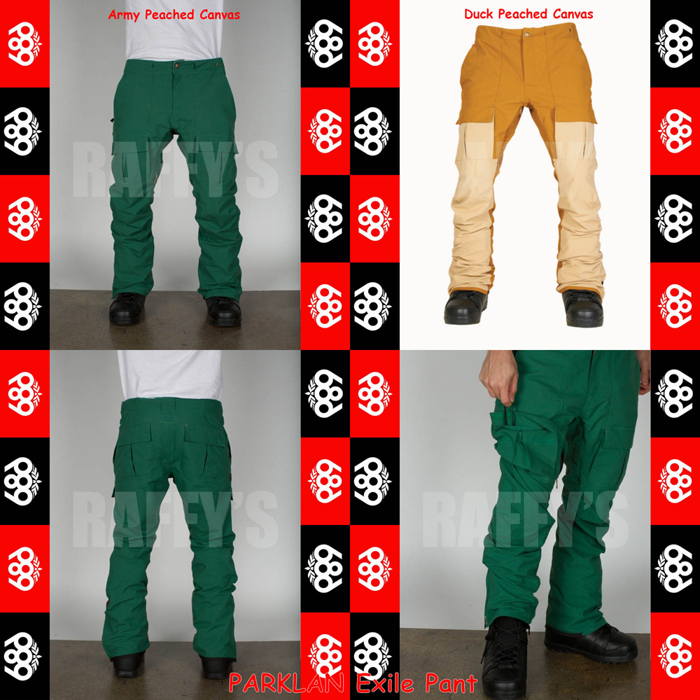 15-16 686 スノーボード メンズ ウェア PARKLAN Exile Pant パンツ/686/15-16/ウエア/2016