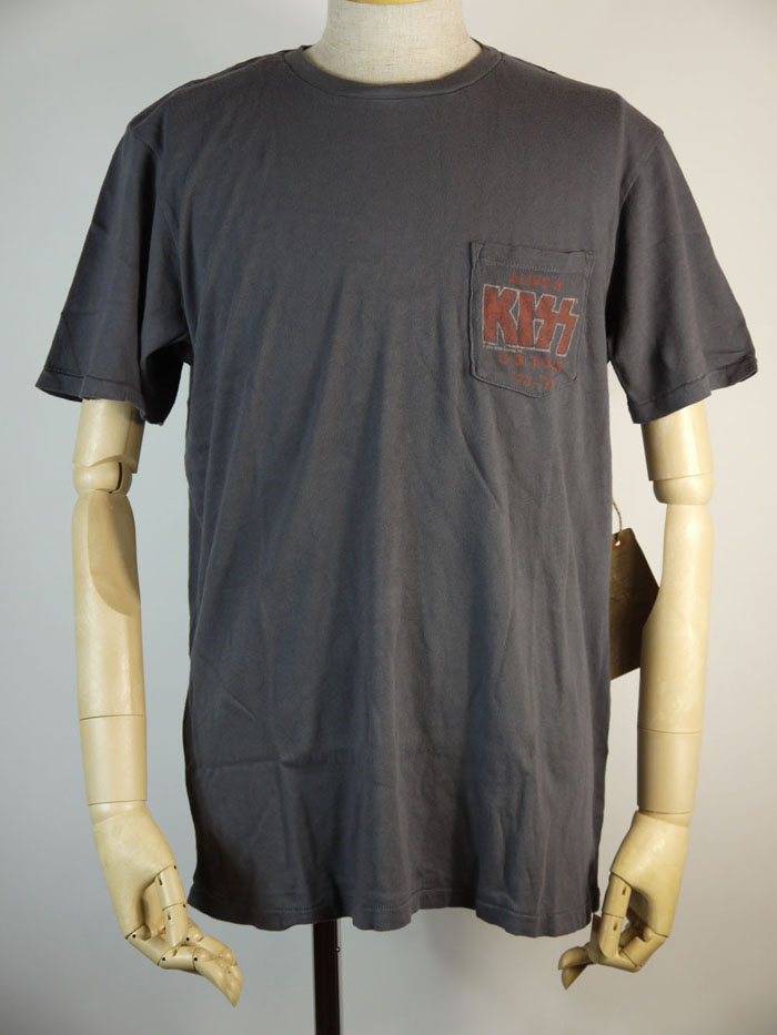 送料無料!!【JUNK FOOD】 ジャンクフード Tシャツ キッス KISS  メンズ 半袖 SG993