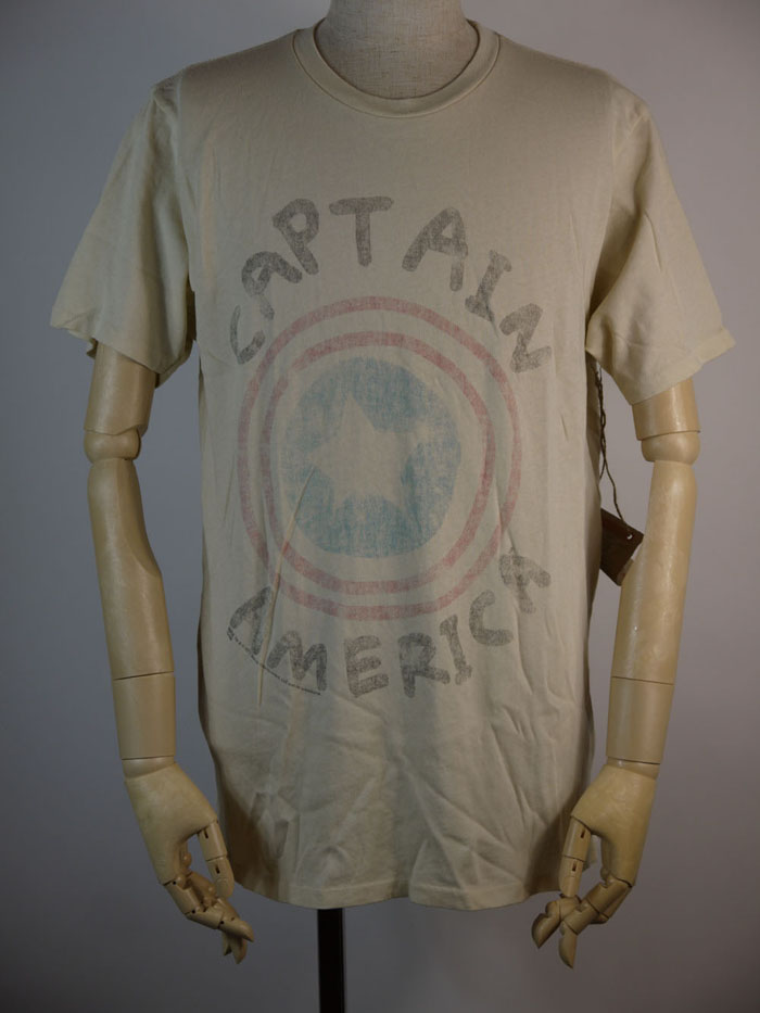 送料無料!!【JUNK FOOD】 ジャンクフード Tシャツ CAPTAIN AMERICA キャプテン・アメリカ メンズ 半袖 MC464
