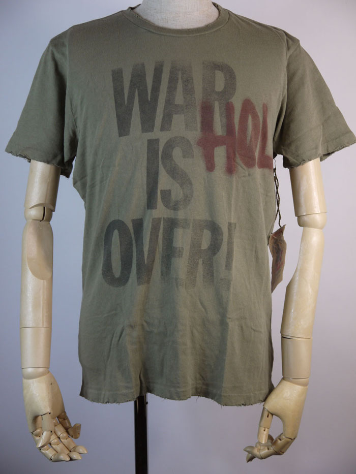 送料無料!!【JUNK FOOD】 ジャンクフード Tシャツ　WARHOL IS OVER メンズ 半袖 J5053