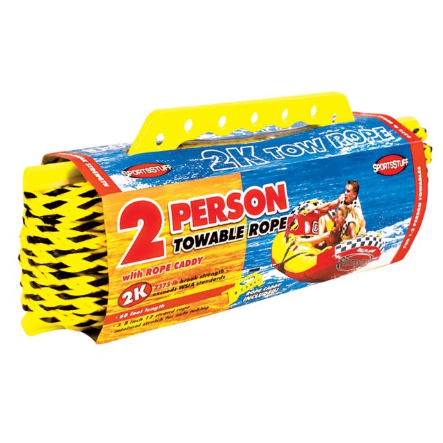 トーイングロープ 1～2人用 SPORTSSTUFF スポーツスタッフ/トーイングチューブ/バナナボート/1～2人