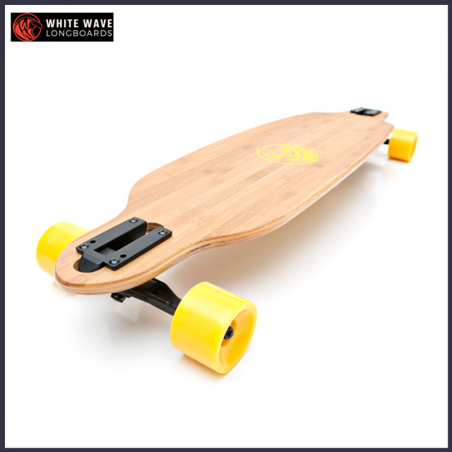 WHITE WAVE ロング スケートボード BANDIT 36インチ  ロンスケ コンプリート ホワイト ウェーブ ロングボーズ