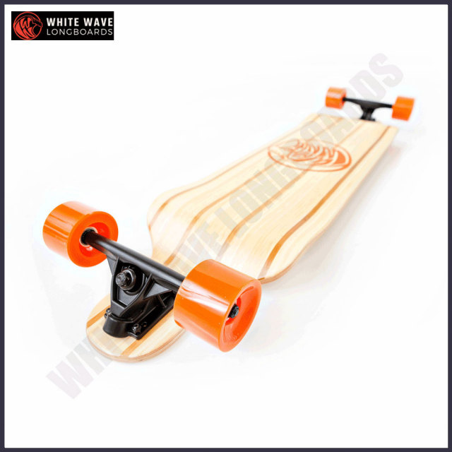 WHITE WAVE ロングスケートボード ホワイト ウェーブ ロングボード The