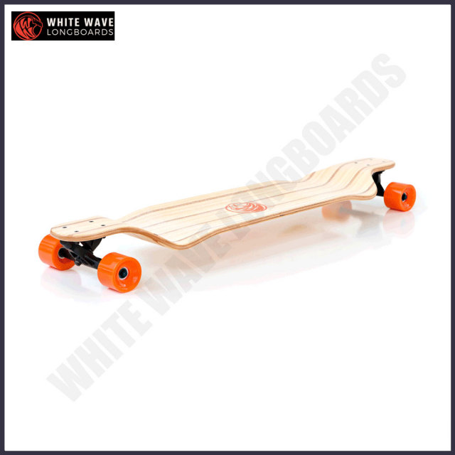 WHITE WAVE ロングスケートボード ホワイト ウェーブ ロングボード The