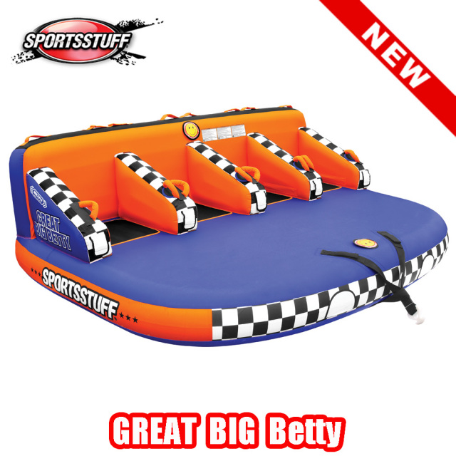 トーイングチューブ SPORTSSTUFF GREAT BIG BETTY 4人乗り スポーツスタッフ グレートビッグベティ