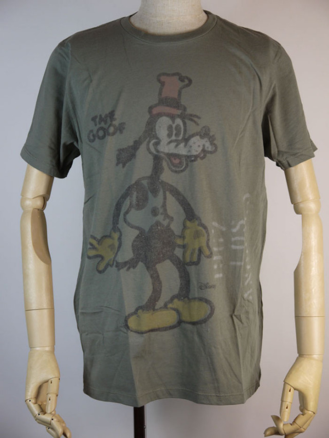 送料無料!!【JUNK FOOD】 ジャンクフード Tシャツ ディズニー グーフィー メンズ 半袖 WD683
