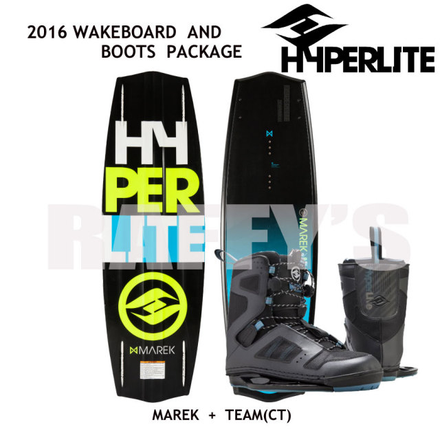 HYPERLITE ハイパーライト 2016 ウェイクボード セット Marek 135cm+  