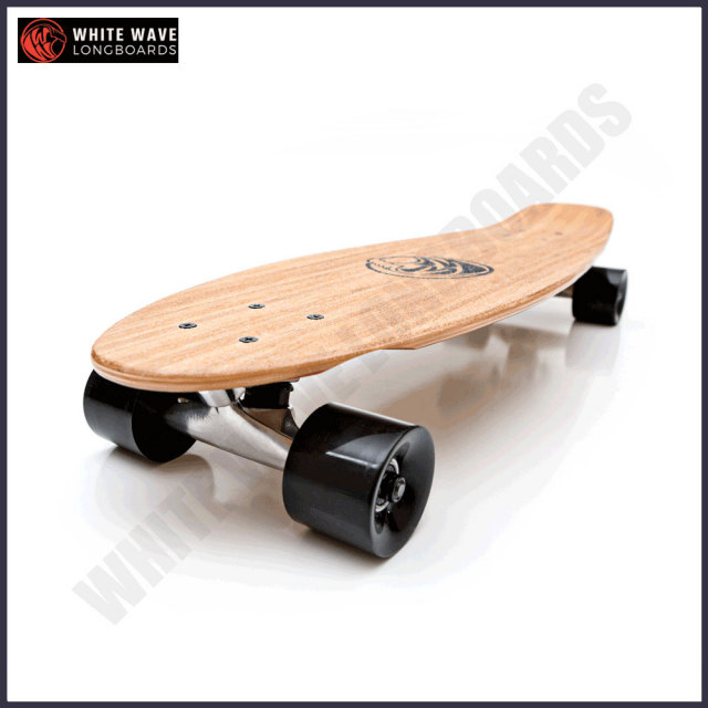WHITE WAVE ロングスケートボード ロンスケ コンプリート ホワイト ウェーブ ロングボーズ The Bamboo Missile 28インチ