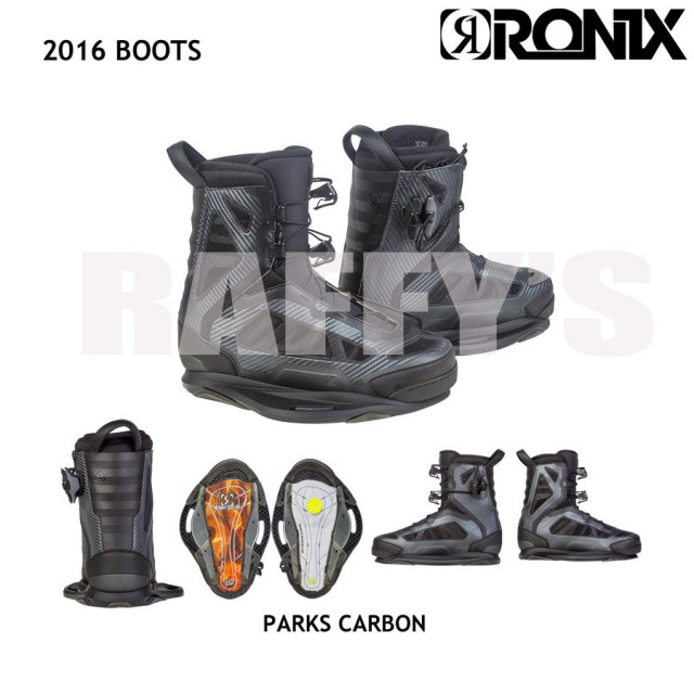 RONIX ロニックス 2016 Parks Boot Carbon パークス ウェイクボード ブーツ