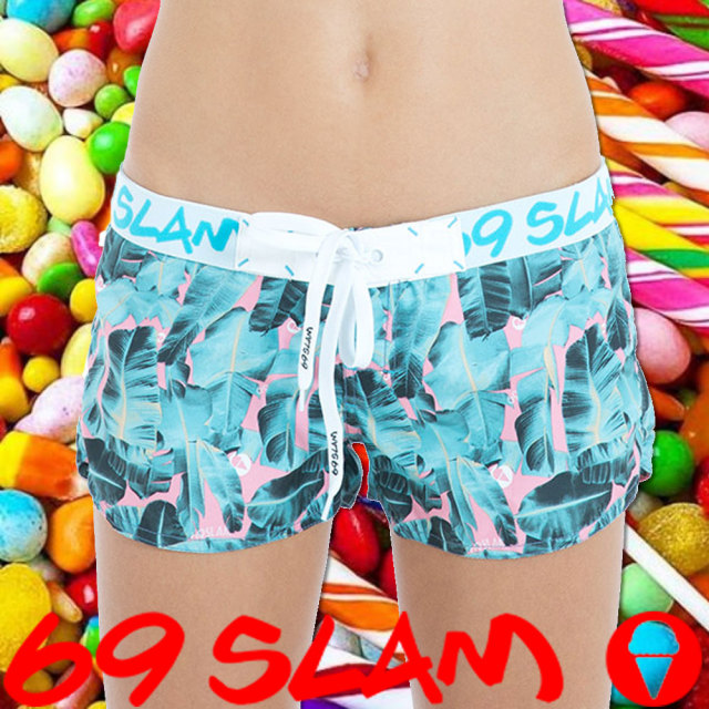 69slam ロックスラム サーフパンツ ボードショーツ ミディアム丈 69slam(ロックスラム)サーフパンツ ミディアム丈 ボードショーツ