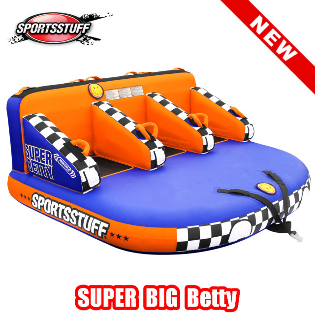 トーイングチューブ SPORTSSTUFF SUPER BIG BETTY 3人乗り スポーツスタッフ スーパービッグベティ