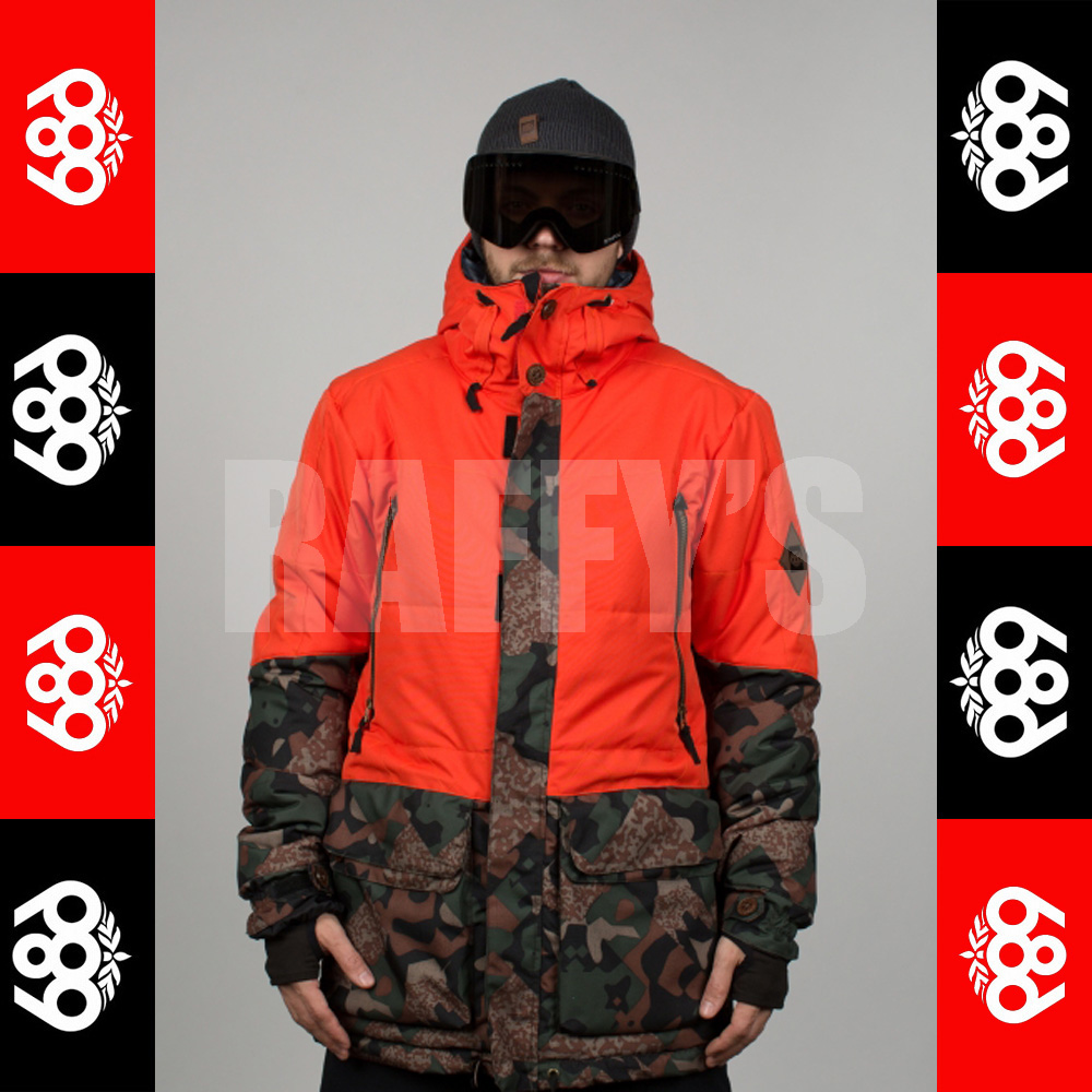 15-16 686 スノーボード メンズ ウェア PARKLAN Myth Insulated Jacket ジャケット/686/15-16/ウエア/2016