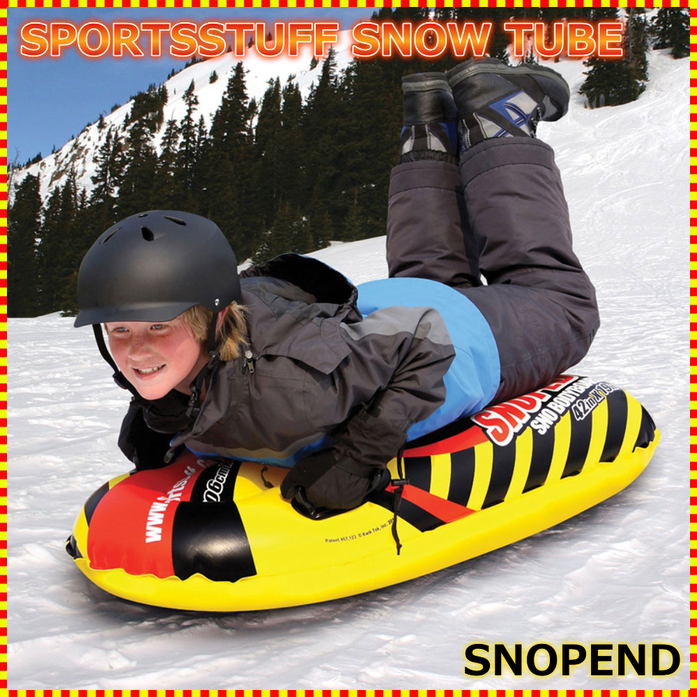 スノーチューブ・エアーチューブ 雪遊び 雪そり スノーボート SPORTSSTUFF SNOPEDO Snow Tube