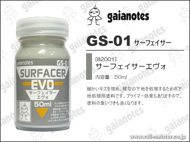 ガイアノーツ GS-01 サーフェイサーエヴォ[82001]