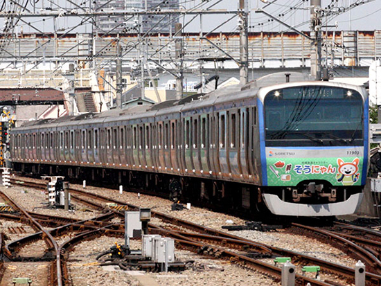 レールクラフト阿波座 相模鉄道11000系「三代目そうにゃんトレイン」インレタ[RCA-IN39]
