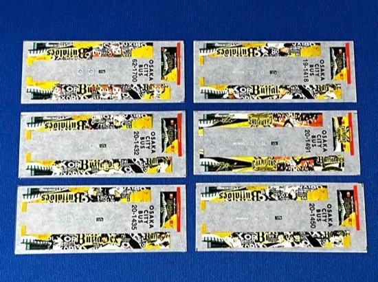 レールクラフト阿波座 大阪シティバス「オリックス・バファローズ ラッピングバス2023年度版」インレタ[RCA-IN121]