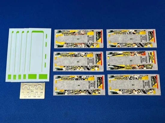 レールクラフト阿波座 大阪シティバス「オリックス・バファローズ ラッピングバス2023年度版」インレタ[RCA-IN121]