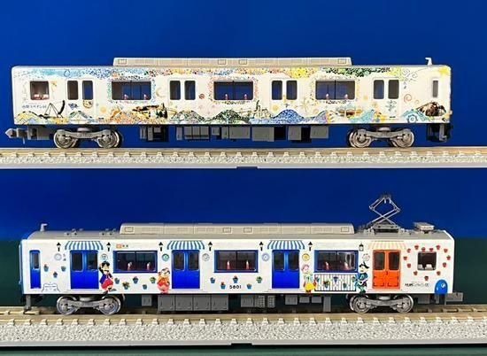 レールクラフト阿波座　近鉄　5800系　　志摩スペイン村デカール レールクラフト阿波座 近鉄5800系 志摩スペイン村ラッピングトレイン