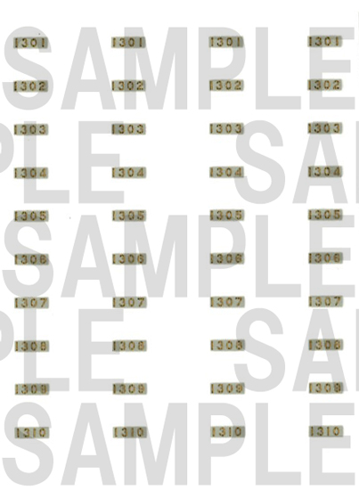 レールクラフト阿波座 神鉄1300形車番[RCA-IN76]