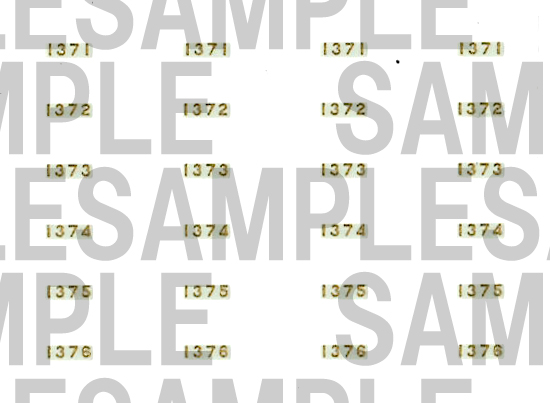 レールクラフト阿波座 神鉄1370形車番[RCA-IN79]