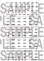 レールクラフト阿波座 神戸市交通局6000形車番インレタ【5】(6145F～6148F)[RCA-IN128]