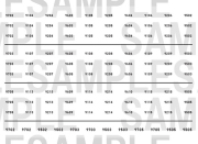 レールクラフト阿波座 相鉄9000系車番インレタ【3】(鉄コレ・リニューアル車用)[RCA-IN43]