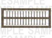 レールクラフト阿波座 <汎用>配管止め【D】[RCA-P048]