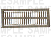 レールクラフト阿波座 <汎用>配管止め【F】[RCA-P050]