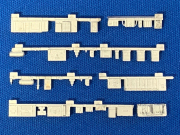 レールクラフト阿波座 水間鉄道1000形 床下機器パーツ(2)(鉄コレ1003-1004編成用)[RCA-Y34]