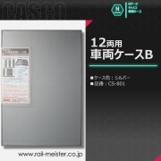 CASCO 12両用車両ケースB(シルバー)[CS-801]