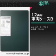 CASCO ダークグリーンの12両用車両ケースB[CS-854]