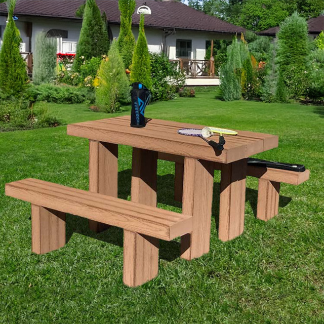 DIY枕木ガーデンテーブル＆ベンチ組み立てキット