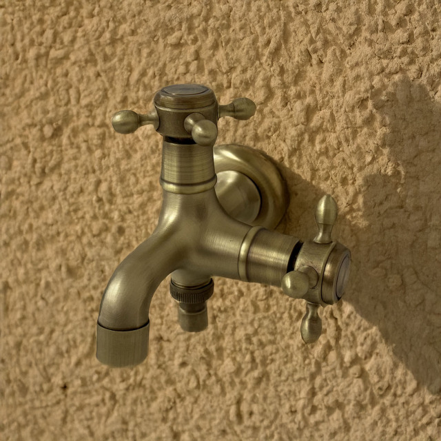 2口蛇口 アンティーク風