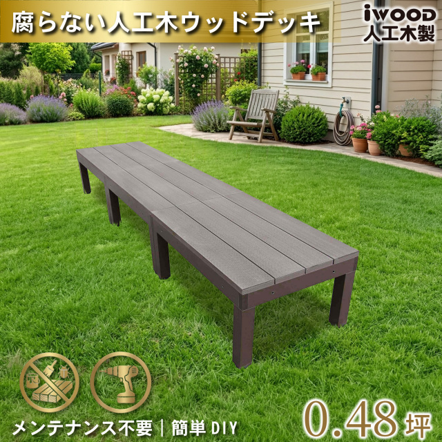 iwood]人工木製ウッドデッキ