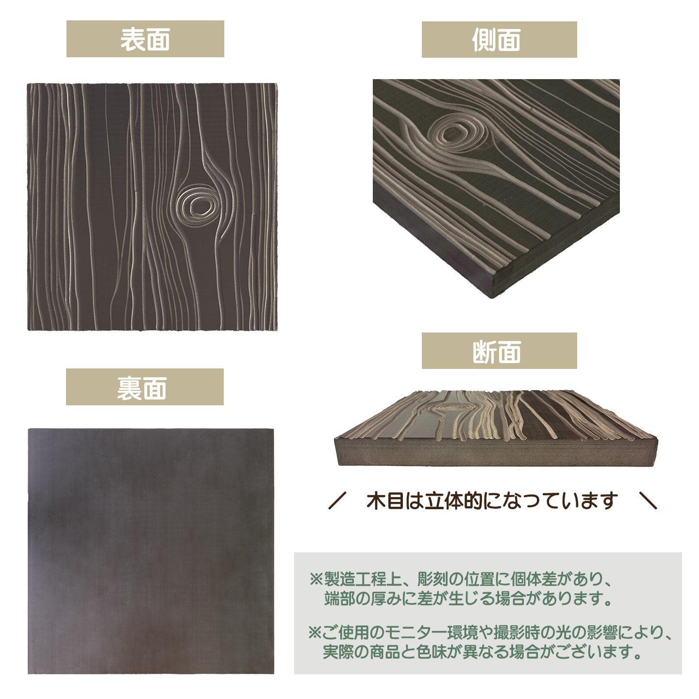 アイウッド枕木風ウッドパネル