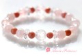 ハッピーな結婚、薔薇【ピンクオパールとローズクォーツ】パワーストーンブレスレット